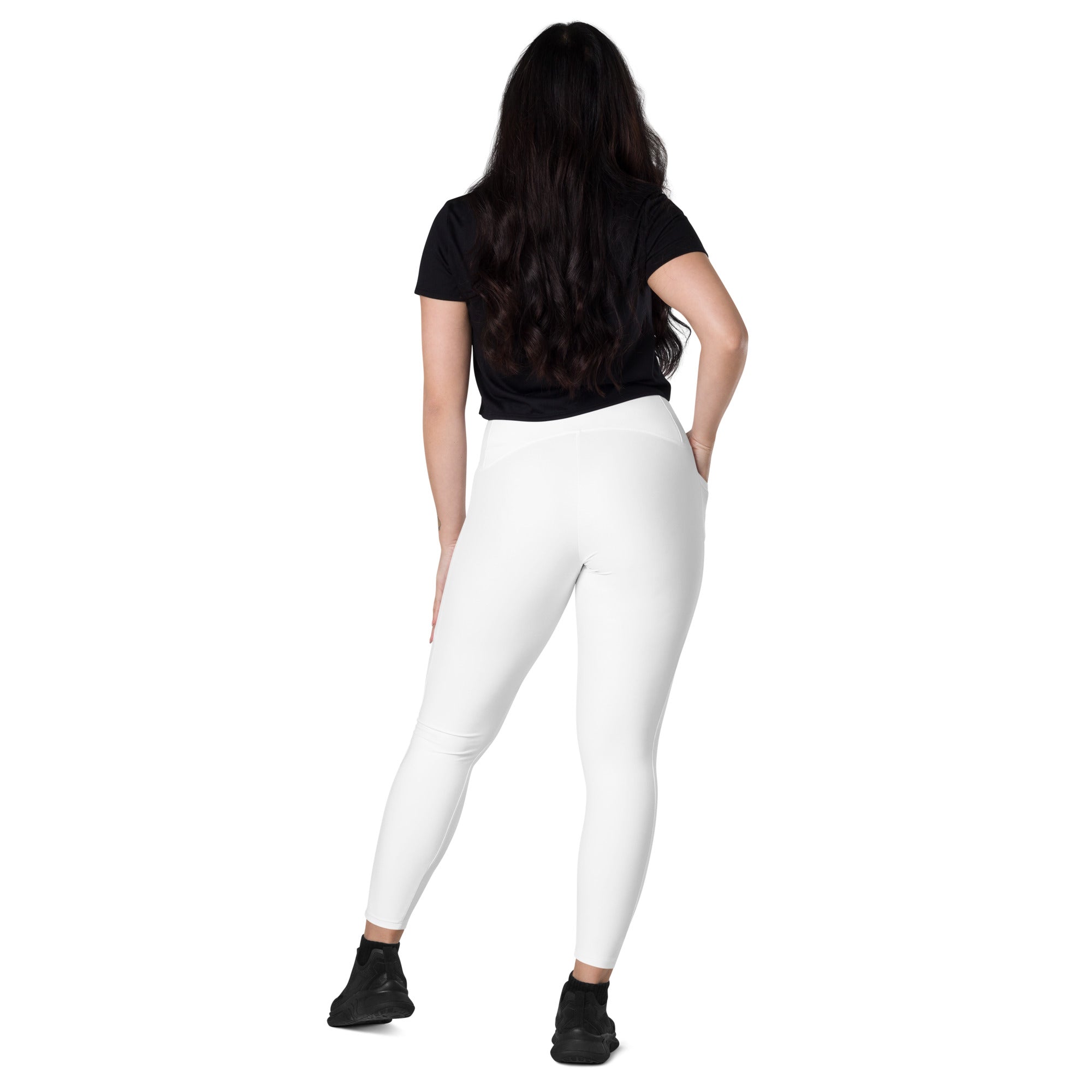 Snow White Leggings with Pockets | All Sizes